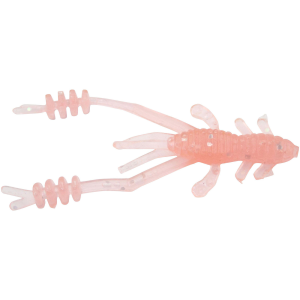Image of Eurotackle Micro Finesse Shrimp X | Pink; 1.5 in.