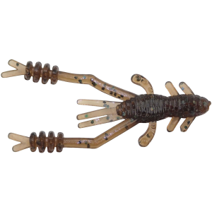 Image of Eurotackle Micro Finesse Shrimp X | Brown; 1.5 in.