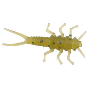 Image of Eurotackle Micro Finesse Stone Fly | Green Pumpkin; 1.2 in.