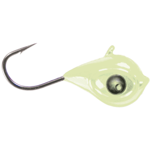 Image of ACME Tackle Google Eye Tungsten Jigs | Glow; 3 mm