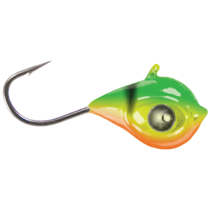 Image of ACME Tackle Google Eye Tungsten Jigs | Firetiger; 3 mm