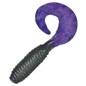 Image of Kalin's Lunker Grub Soft Bait | Silver; 5 in.
