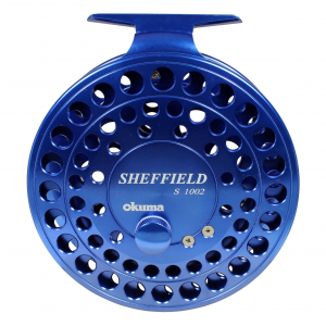 Image of Okuma Sheffield S-1002 Centerpin Reel | Blue