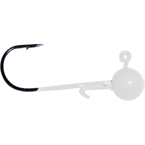 Image of Kalin's Triple Threat Crappie Wire Keeper Jig | White; 1/16 oz.