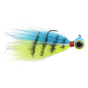 Image of Northland Deep-Vee Bucktail Jig | Parrot; 1/8 oz.