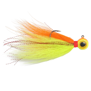 Image of Northland Deep-Vee Bucktail Jig | Sunrise; 1/8 oz.