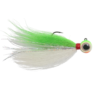 Image of Northland Deep-Vee Bucktail Jig | Watermelon; 1/4 oz.