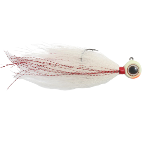 Image of Northland Deep-Vee Bucktail Jig | White; 3/8 oz.