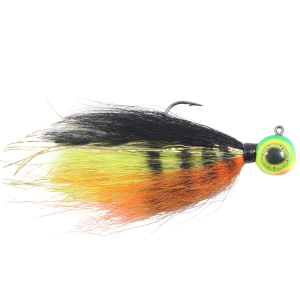 Image of Northland Deep-Vee Bucktail Jig | Firetiger; 3/8 oz.