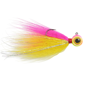 Image of Northland Deep-Vee Bucktail Jig | Bubblegum; 3/8 oz.