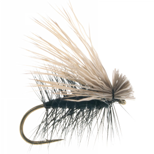 Image of Elk Hair Caddis Dry Fly - 2 Pack | Black; 14