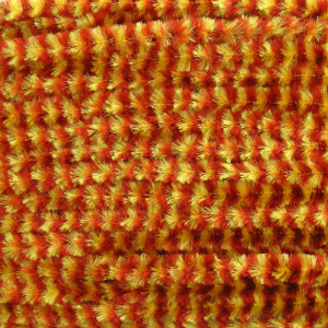 Image of Wapsi Variegated Chenille | Brown Yellow