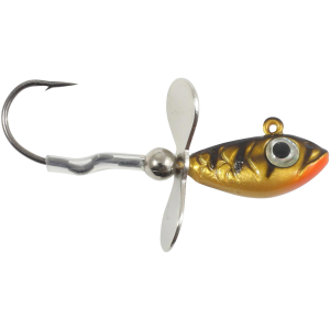 Image of Northland Whistler Jig | UV Green Perch; 3/8 oz.