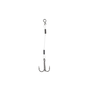 Image of VMC Quik Strike Trailer Treble Hooks | Black Nickel; 2 in.; 3