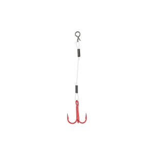 Image of VMC Quik Strike Trailer Treble Hooks | Tin Red; 3 in.; 3