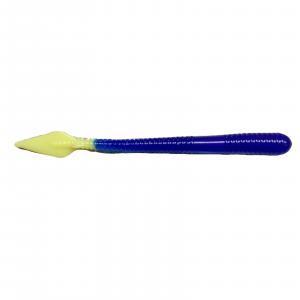 Image of Freaky Frank's Firetail Freaky Worm Soft Baits | Blue Gold