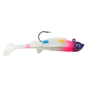 Image of Northland Mimic Minnow Shad Jigs | Purple Wonder; 1/16 oz.