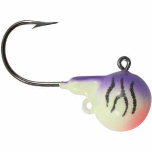 Image of Northland Fire-Ball Jigs | UV Purple Tiger; 1/8 oz.