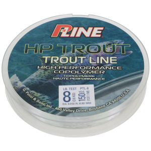 Image of P-Line HP Trout Copolymer Line | 2 lb.; Clear; 150 yds.