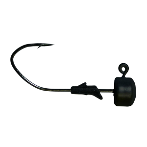 Image of Eagle Claw Lazer Sharp Pro-V Jig Head | Black; 1/8 oz.