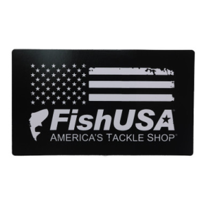 Image of FishUSA Blackout Flag Decal