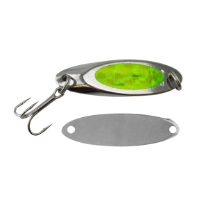 Image of ACME Tackle Kastmaster | Chartreuse Silver Foil; 1/8 oz.