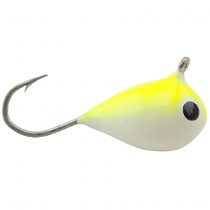 Image of Fiskas Hand-Painted Wolfram Tungsten Jig | UV Lemon Head Pearl Effect; 5 mm