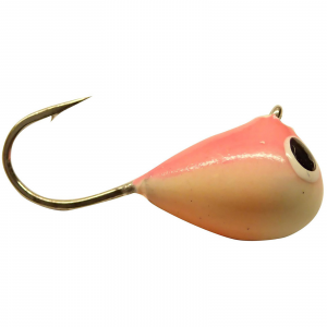 Image of Fiskas Hand-Painted Wolfram Tungsten Jig | Hot Pink Glow; 5 mm