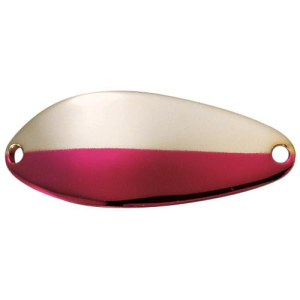Image of ACME Tackle Little Cleo Spoon | Gold Neon Red; 1/6 oz.