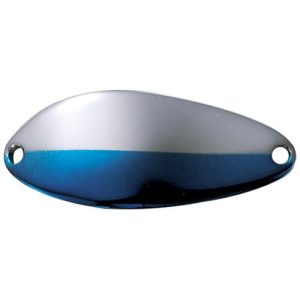 Image of ACME Tackle Little Cleo Spoon | Nickel Neon Blue; 1/8 oz.