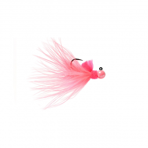 Image of Hawken Marabou Series AeroJig | Pearl/White/Cerise/Pink; 1/4 oz.