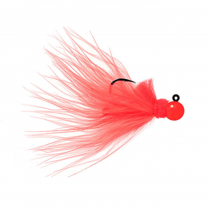 Image of Hawken Marabou Series AeroJig | Flame; 1/4 oz.