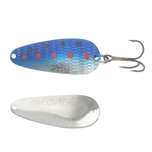 Image of Thomas Cyclone Spoon | Nickel/Blue; 1/6 oz.
