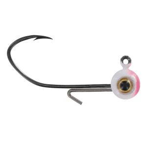 Image of Big Bite Baits BBJ Elite Jig Heads | Pink White; 1/32 oz.