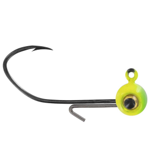 Image of Big Bite Baits BBJ Elite Jig Heads | Lime Chartreuse; 1/16 oz.