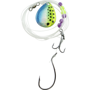 Image of Walleye Nation Creations Double Trouble Blade Harness | Antifreeze