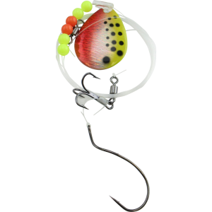 Image of Walleye Nation Creations Double Trouble Blade Harness | Clown