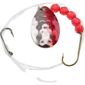 Image of Northland Walleye Indiana Crawler Hauler | Hex Nickel Red