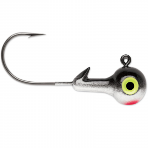 Image of VMC Hard Ball Jig Heads | Black; 1/32 oz.; Small