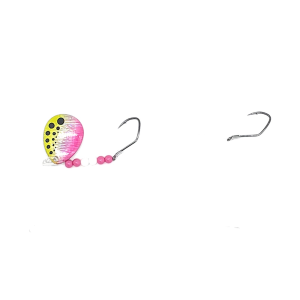 Image of Walleye Nation Creations Crawler Worm Harness | Perfectly Pink