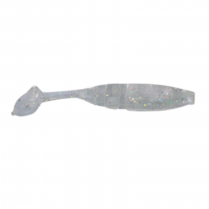 Image of Lake Fork Trophy Lures Boot Tail Baby Shad Swimbait | Crystal Ice; 2 1/4 in.