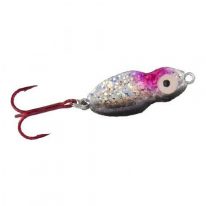 Image of Lindy Frostee Jigging Spoon | Silver Shiner; 1/16 oz.