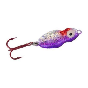 Image of Lindy Frostee Jigging Spoon | Purple Smelt; 1/8 oz.