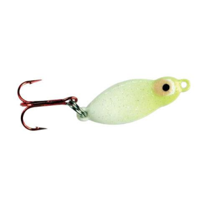 Image of Lindy Frostee Jigging Spoon | Chartreuse; 1/8 oz.