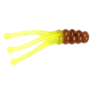Image of Strike King Mr. Crappie Joker Soft Bait | Pumpkinseed/Chartreuse; 2 in.