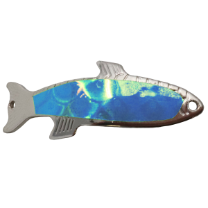 Image of ACME Tackle Phoebe | Blue Silver Foil; 1/6 oz.