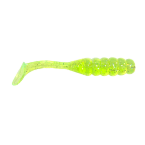 Image of Strike King Mr. Crappie Slabalicious Soft Bait | Chartreuse Shiner; 2 in.