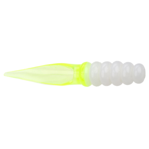 Image of Strike King Mr. Crappie Slab Slangers | Refrigerator White; 2 1/4 in.