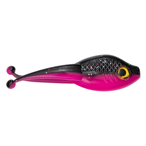 Image of Strike King Mr. Crappie Scizzor Shad Body | Pink Tuxedo; 2 in.