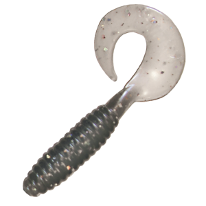 Image of Kalin's Lunker Grub Soft Bait | Smoke Hologram; 3 in.